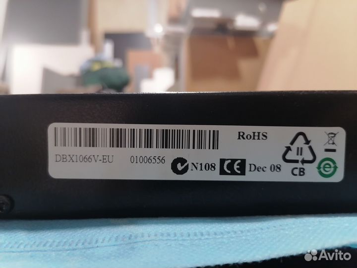 Аудиокомпрессор dbx 1066