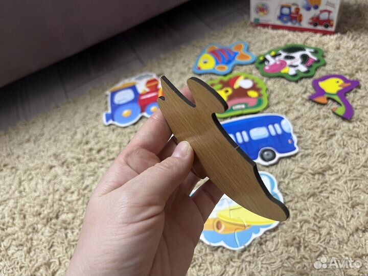 Пазлы для малышей крупные