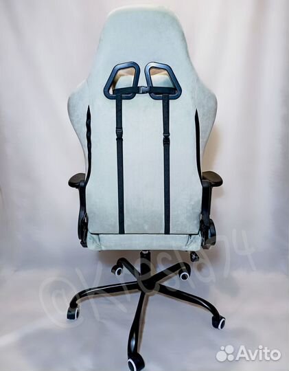 Новое игровое компьютерное кресло. Ткань