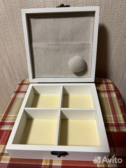 Шкатулка декоративная для рукоделия