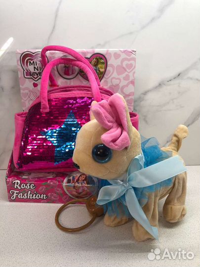 Собачки Чичилав на поводке и Единорожка