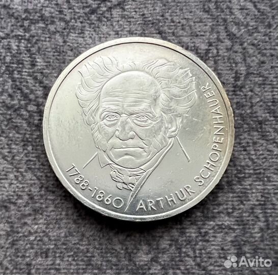 Германия 10 марок, Артур Шопенгауэр