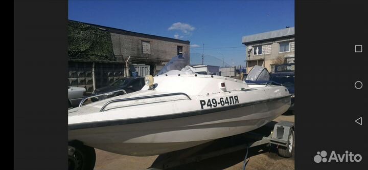 Катер стрелка yamaha f60