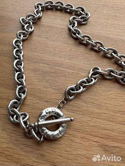 Tiffany колье серебро