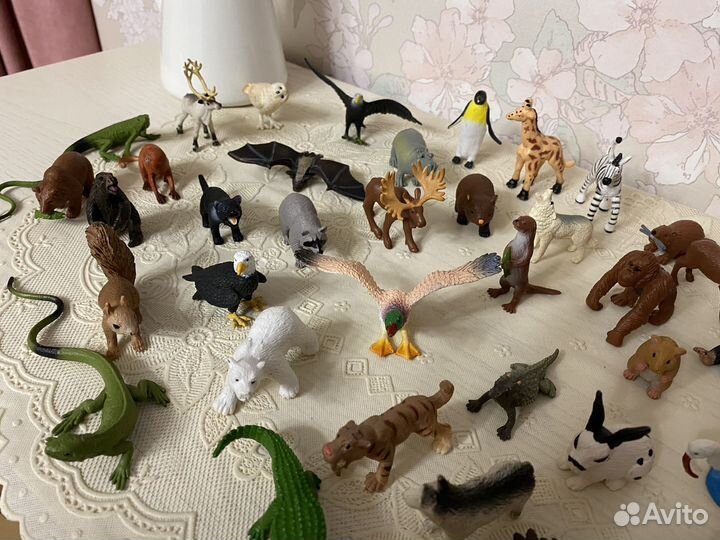 Маленькие фигурки животных
