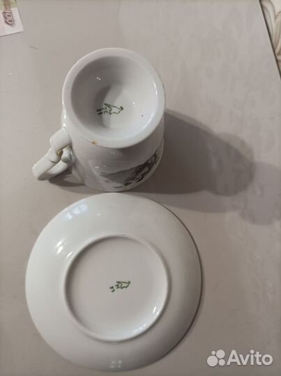 Чашка с блюдцем лфз