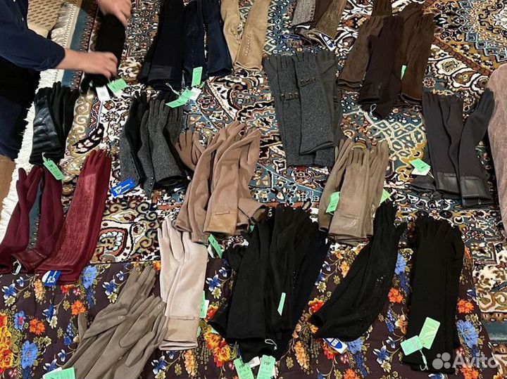 Перчатки женские длинные зимние