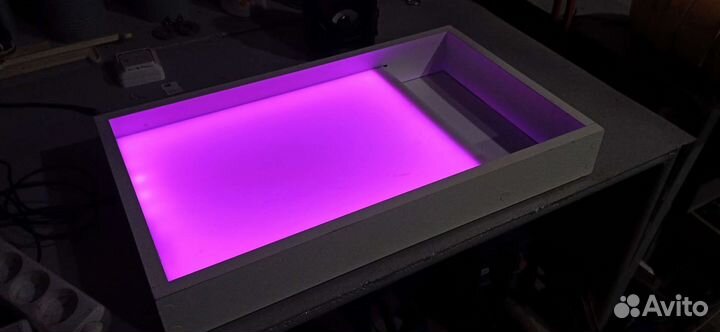 Столик для рисования песком с подсветкой