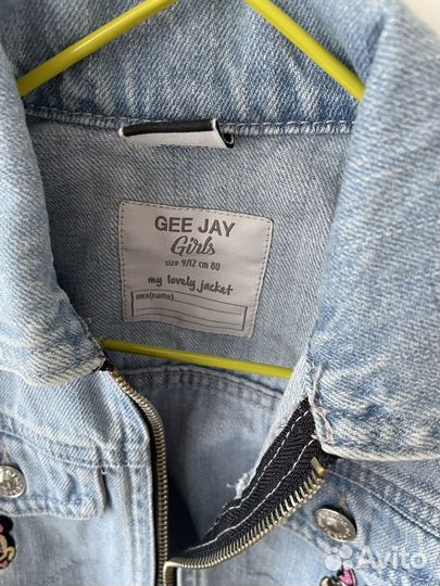 Джинсовая курта для девочки GJ