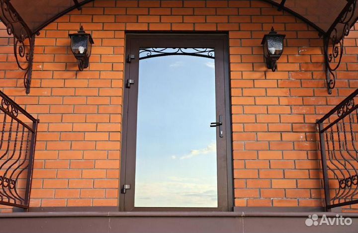 Алюминиевые двери