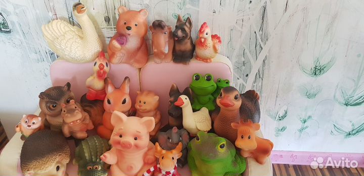 Игрушки пвх