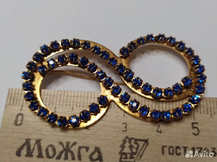 Брошь люм маркированная
