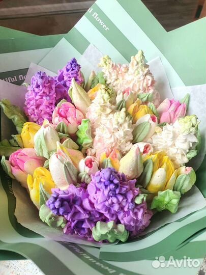 Зефирные букеты