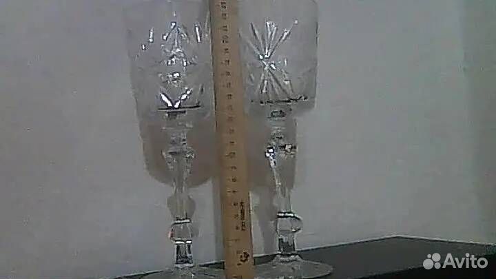 Фужеры хрустальные СССР