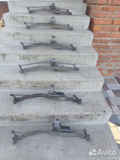 Трапеция дворников с электромотором гольф 2 Мк 2