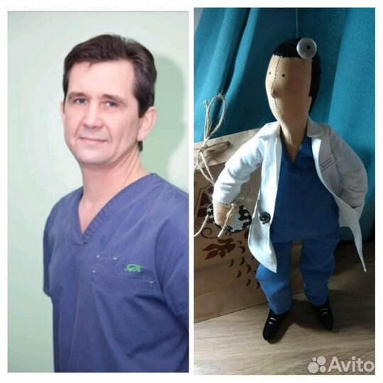 Интерьерная портретная кукла