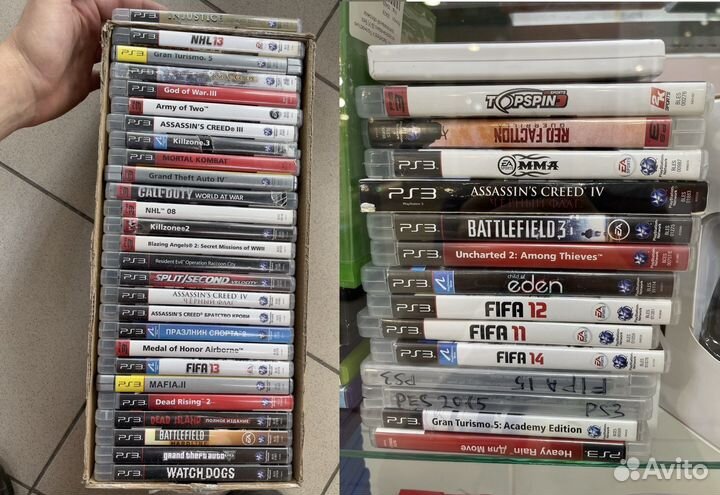 Игры диски для PS3