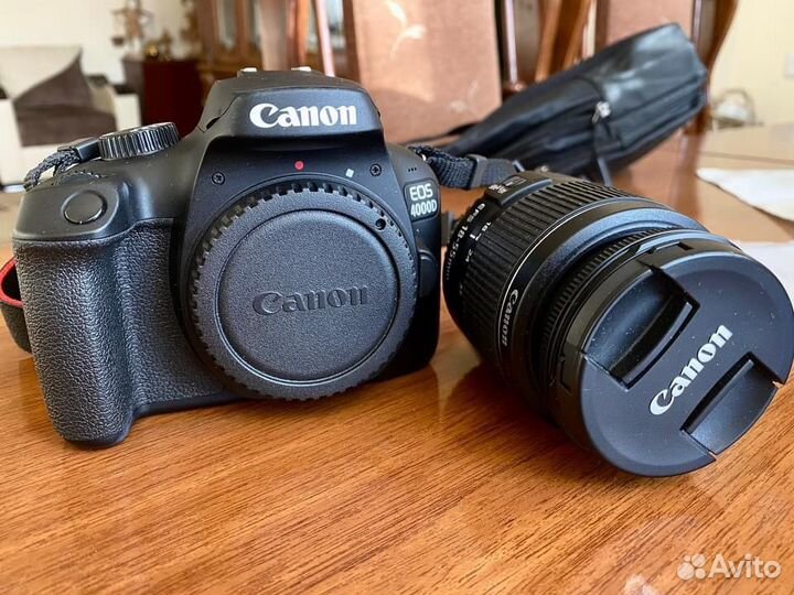 Зеркальный фотоаппарат canon 4000 D