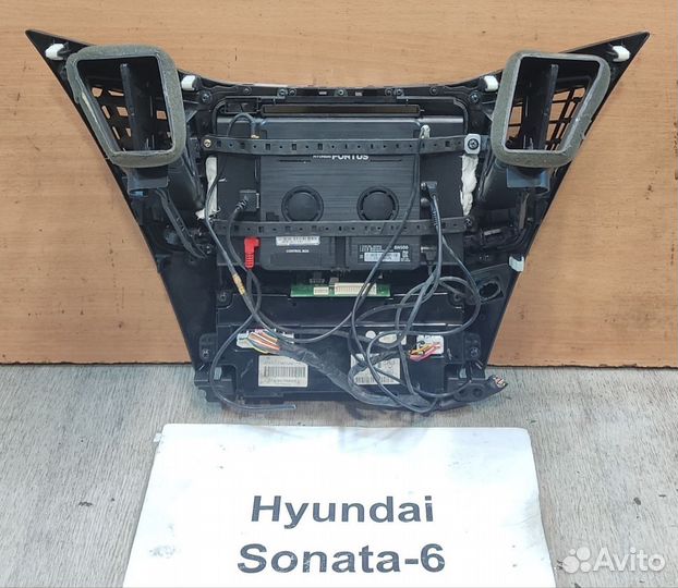 Блок управления печки Hyundai Sonata 6 Hybrid, 13г