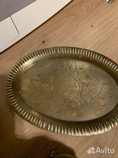 Поднос старинный