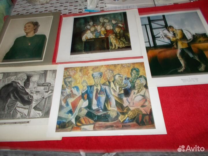 Издат.репродкартин совхудож1920-70гравюр,диафильм