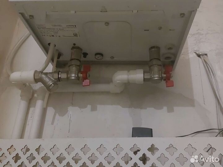 Электрический котел, двухконтурный