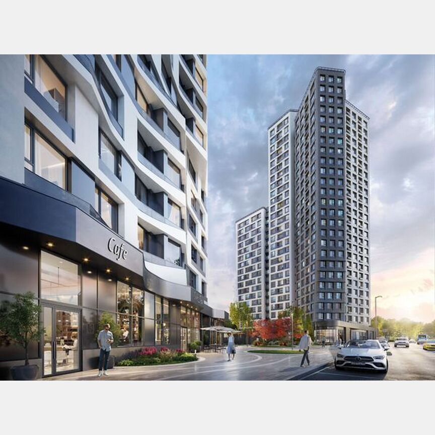 3-к. квартира, 90,7 м², 6/27 эт.