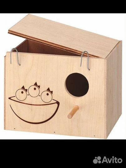 Клетка для птиц ферпласт ferplast и2домика большие