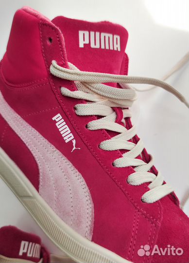 Женские завышенные кроссовки puma