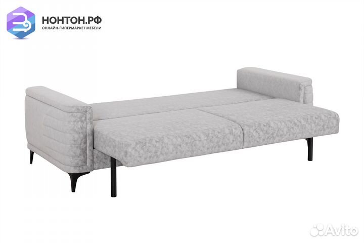 Диван тик-так Руди светло-серый