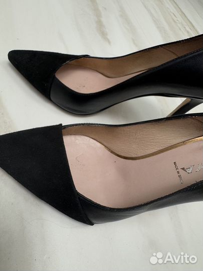 Туфли кожаные