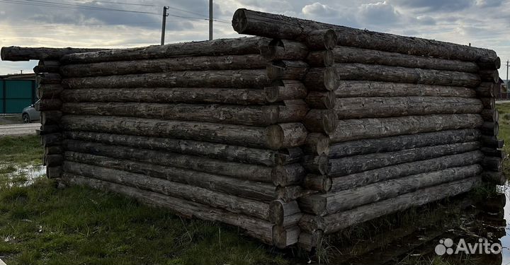 Срубы для бань и малухи