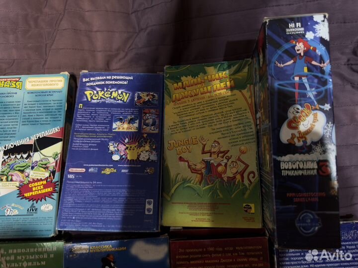 Кассеты vhs + мультфильмы