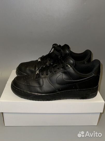 Кроссовки Nike Air Force 1 Low Black оригинал