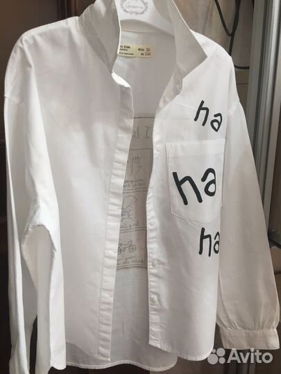 Рубашка zara для девочки