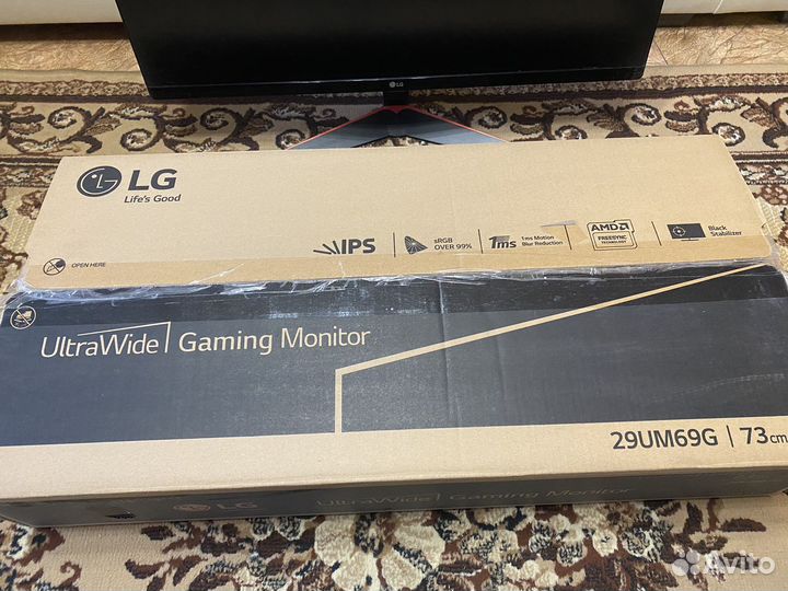 Игровой Монитор LG UltraWide Gaming 29