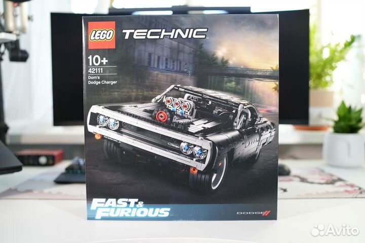Lego Technic 42111 Dodge Charger Доминика Торетто