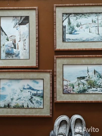 Акварельные картины