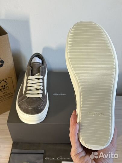 Rick Owens Vans Vintage Dust/Milk 43IT