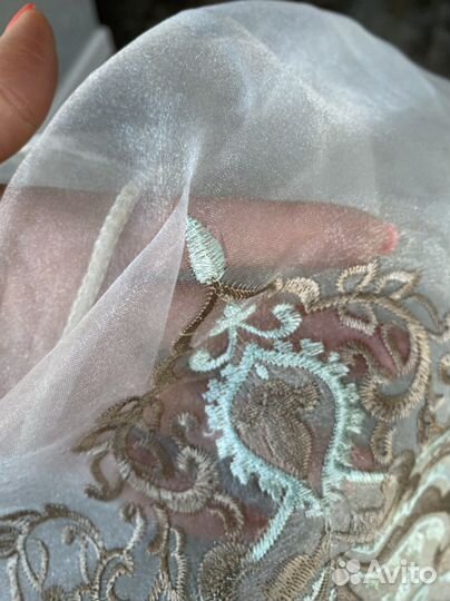 Шторы и тюль новые