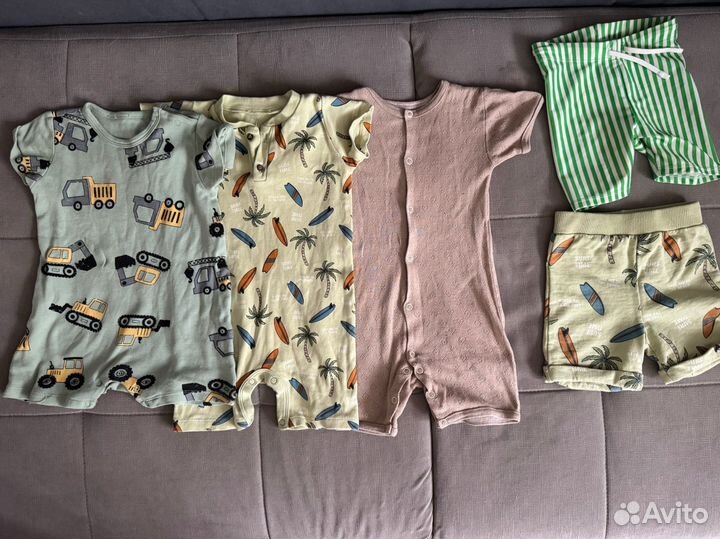 Детские вещи пакетом на мальчика 74