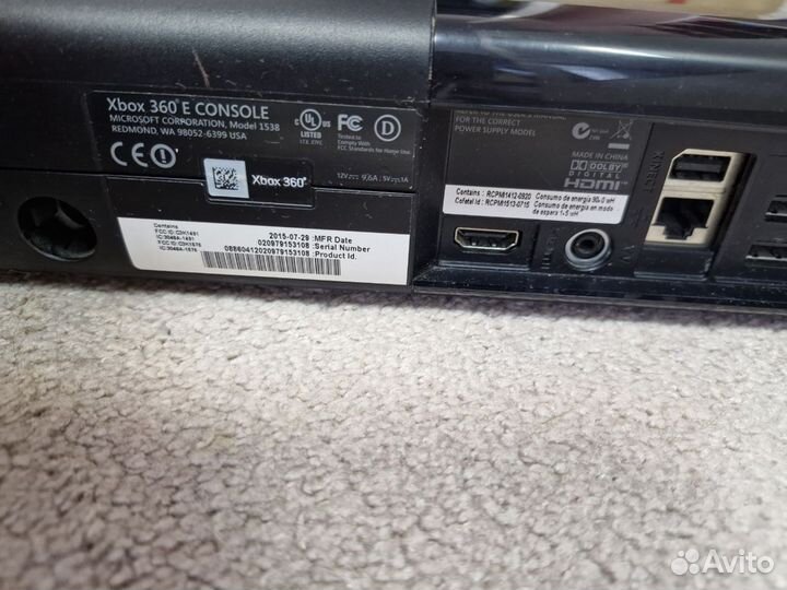 Игровая приставка xbox 360 500 с играми и джойстик