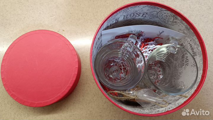 Набор для глинтвейна с 2 бокалами