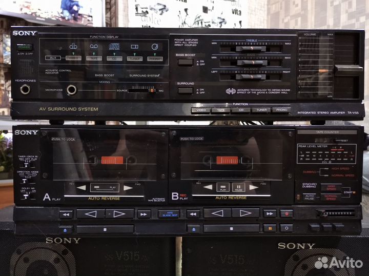 Музыкальный центр sony