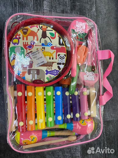 Набор музыкальных инструментов для детей