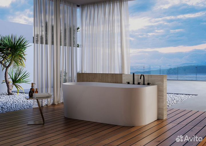 Акриловая ванна abber AB9496-1.7 R