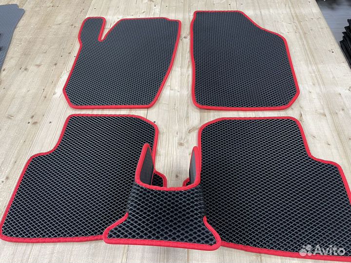 Автоковрики eva для Skoda Fabia 2007-2014