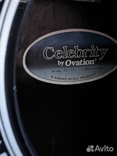 Гитара электроакустика Ovation Celebrity CC 57