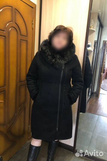 Дубленка женская зимняя
