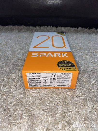 TECNO Spark 20с, 8/128 ГБ